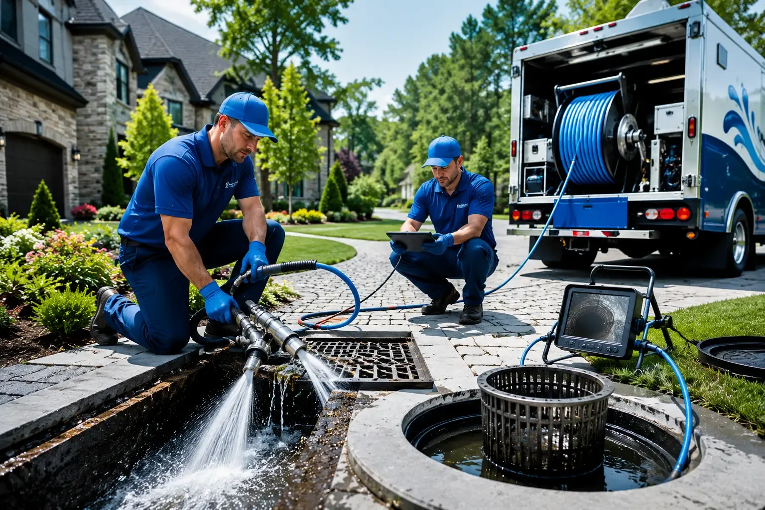 Local outdoor drain cleaning professionals in Jerome, MI